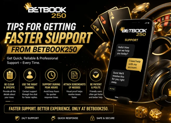 Tips for Getting Faster Support from Betbook250